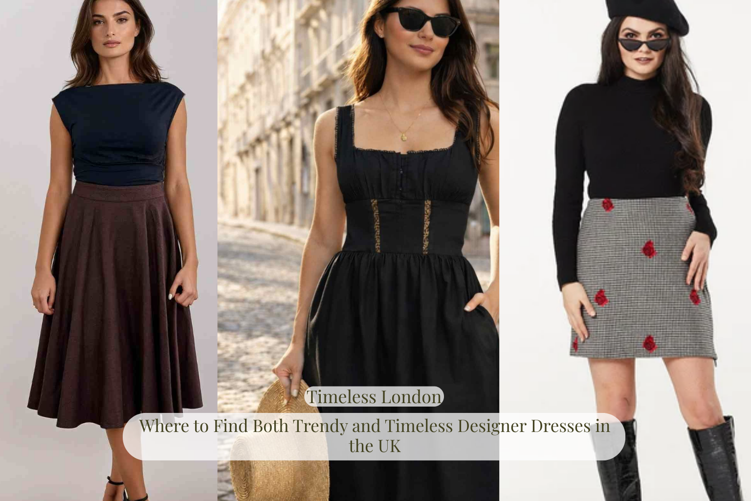Where to Find Both Trendy and Timeless Designer Dresses in the UK – Timeless London