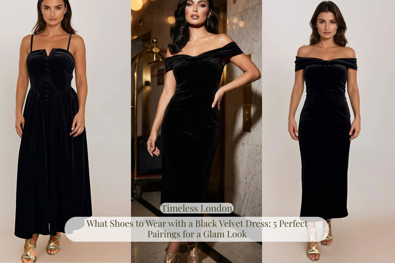 Black Velvet Dress: 5 Perfect Pairings for a Glam Look Timeless London Black Velvet Dress: 5 Perfect Pairings for a Glam Look Timeless London