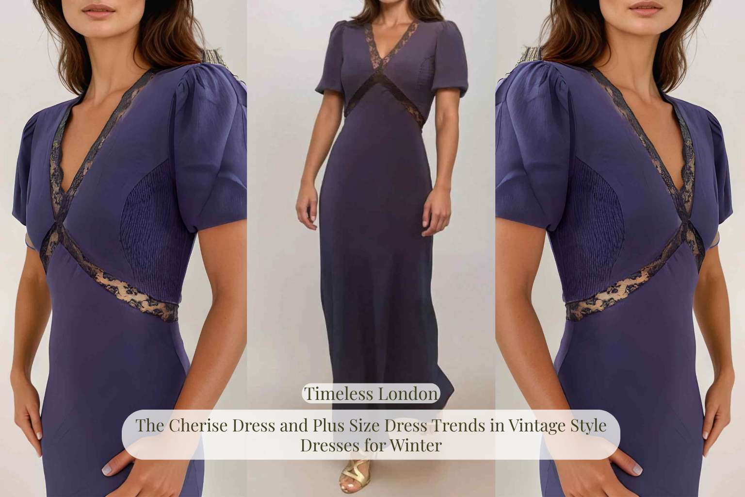 The Cherise Dress and Plus Size Dress Trends in Vintage Style Dresses for Winter