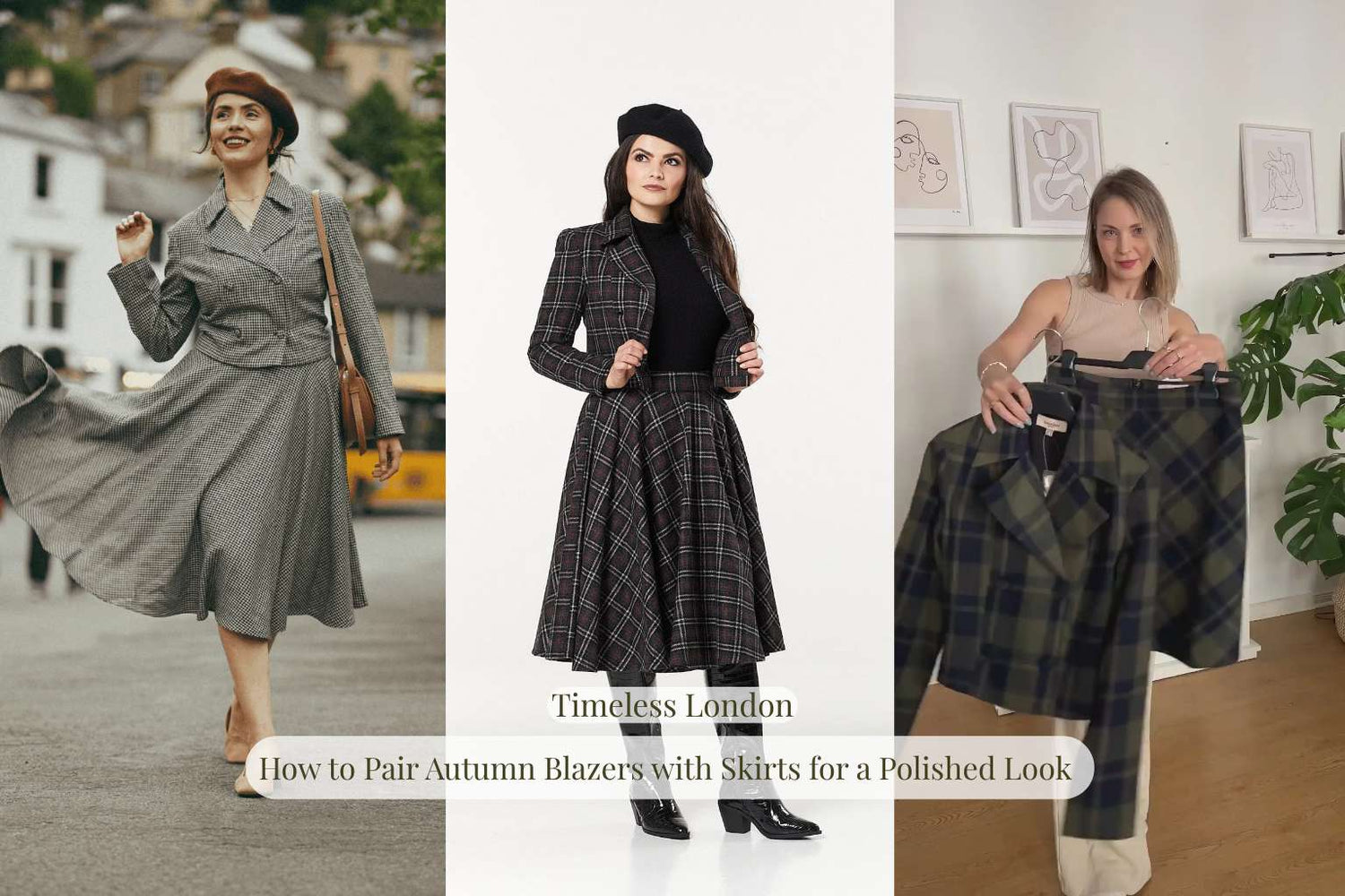 How to Pair Autumn Blazers with Skirts for a Polished Look