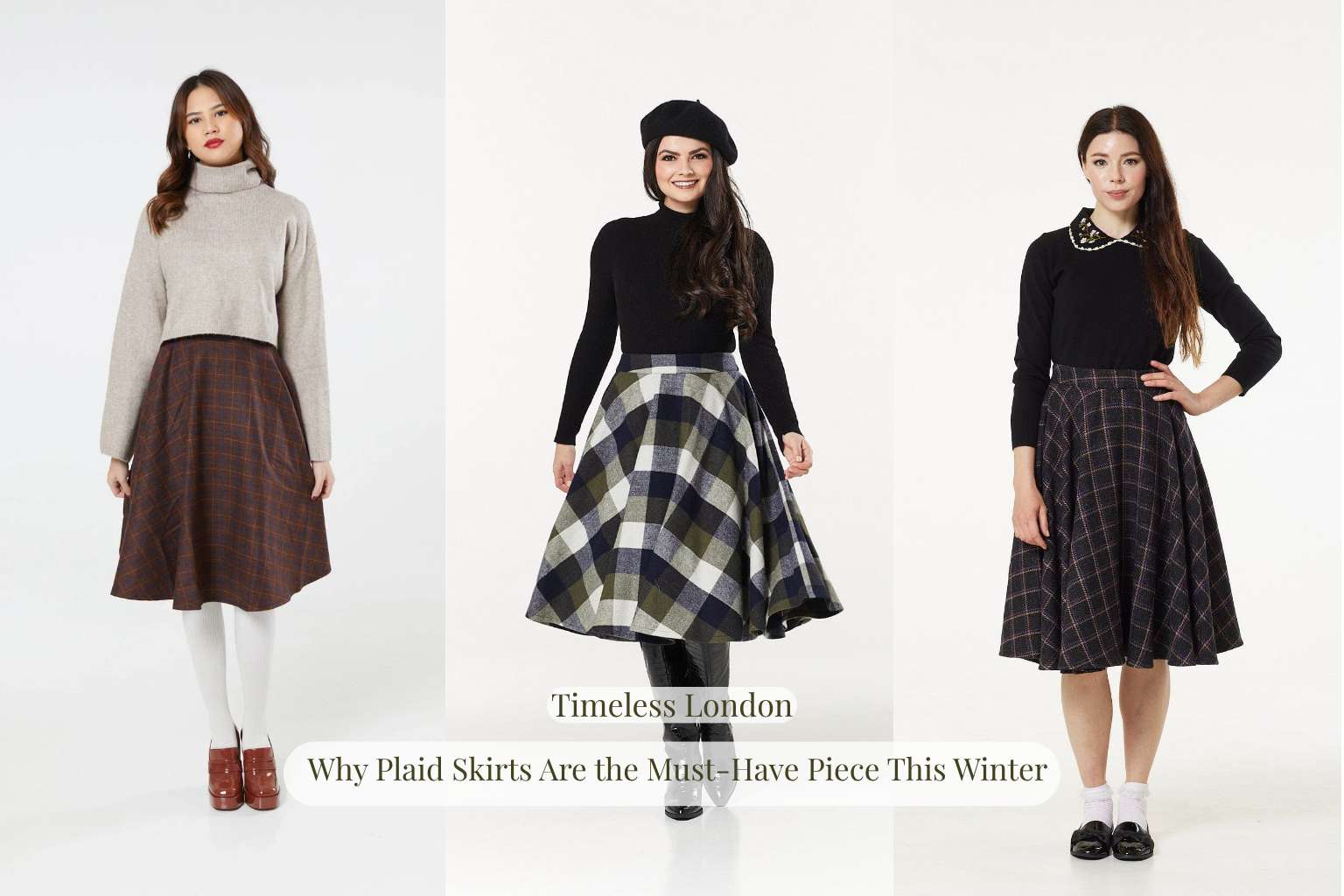 Why Plaid Skirts Are the Must-Have Piece This Winter