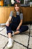 Alma Navy Dungarees