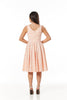 Alora Fit and Flare Cotton Floral Midi Swing Dress