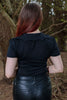 Coven United Black Bat Collar Blouse