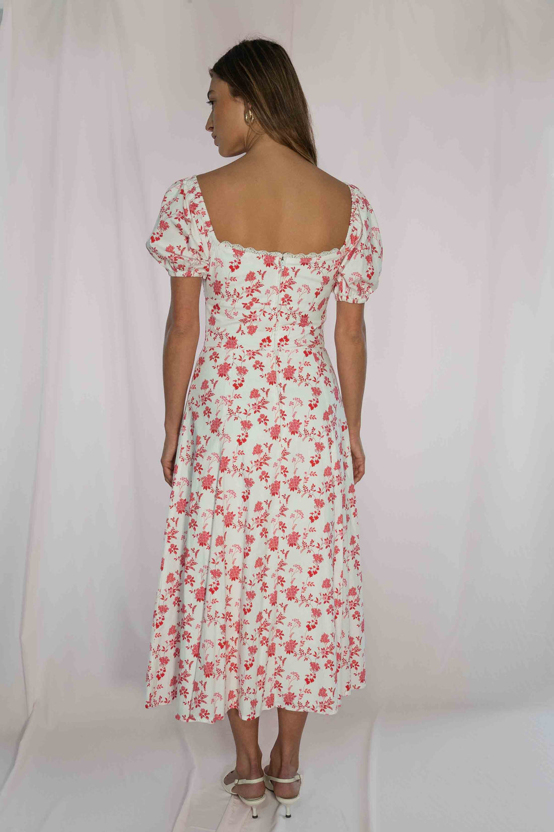 Zedernrosa Kleid
