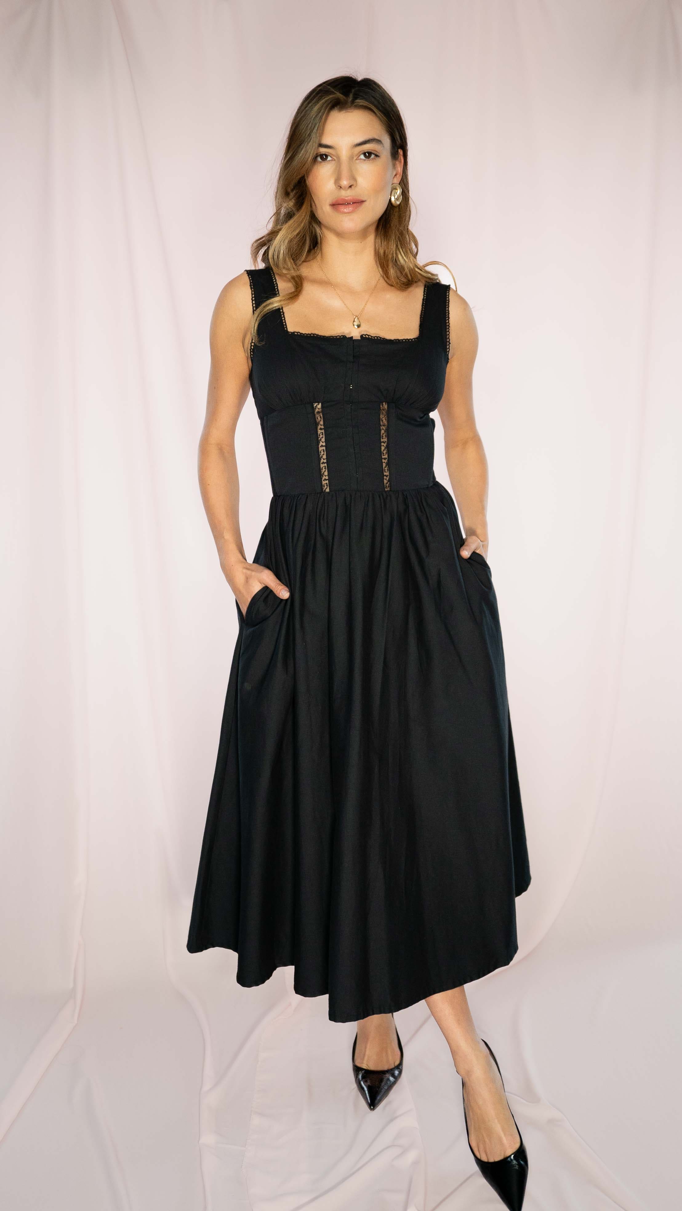 Willow Black Dress