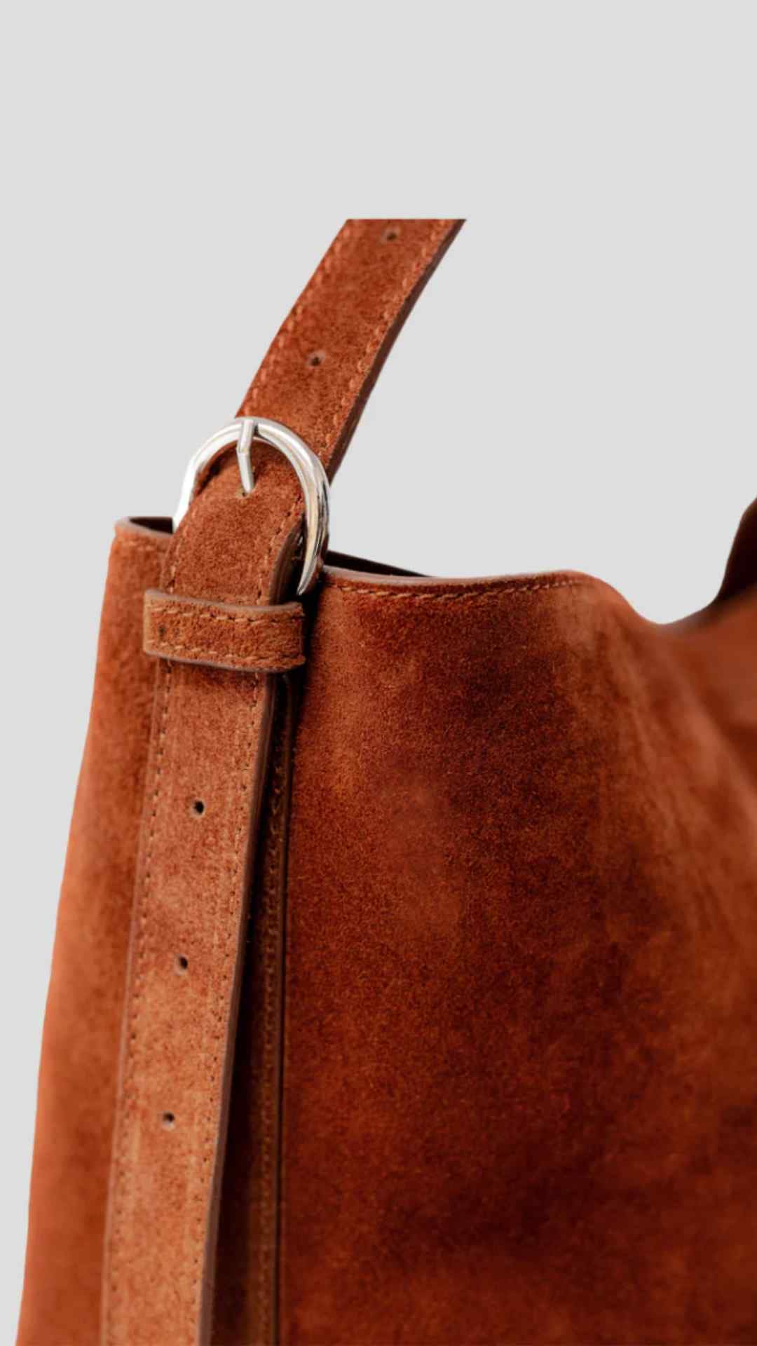 Esme Suede Rust Handbag