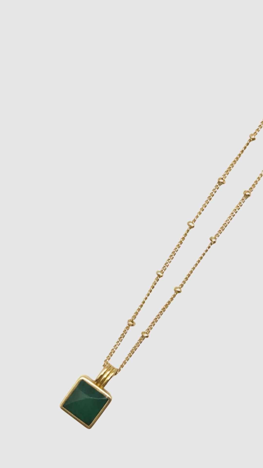 Kiaria Green Aventurine Necklace