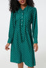 Neck Tie Prudence Polka Dot Dress