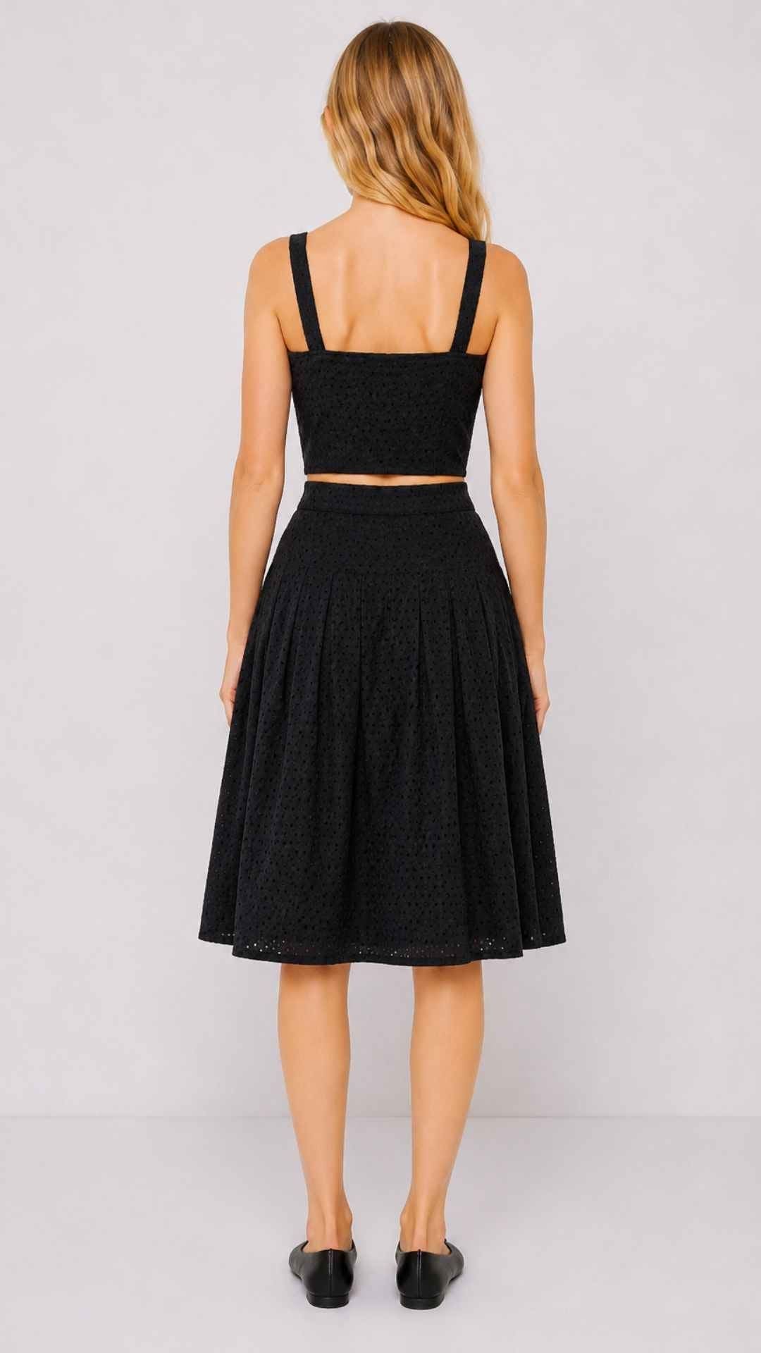 Jane Cordinate Broderie Angalsie Top