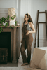 Alma Khaki Dungarees