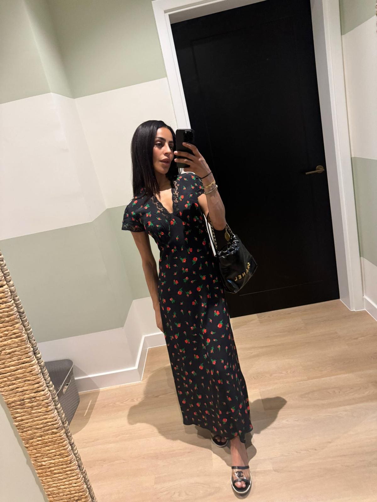 Lula Rose Print  Dress in Viscose