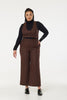 Wide Leg trousers Blue and Brown Check
