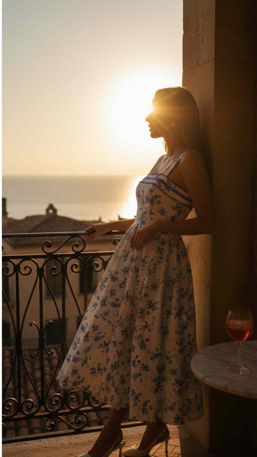 Ivy Blue Floral Dress