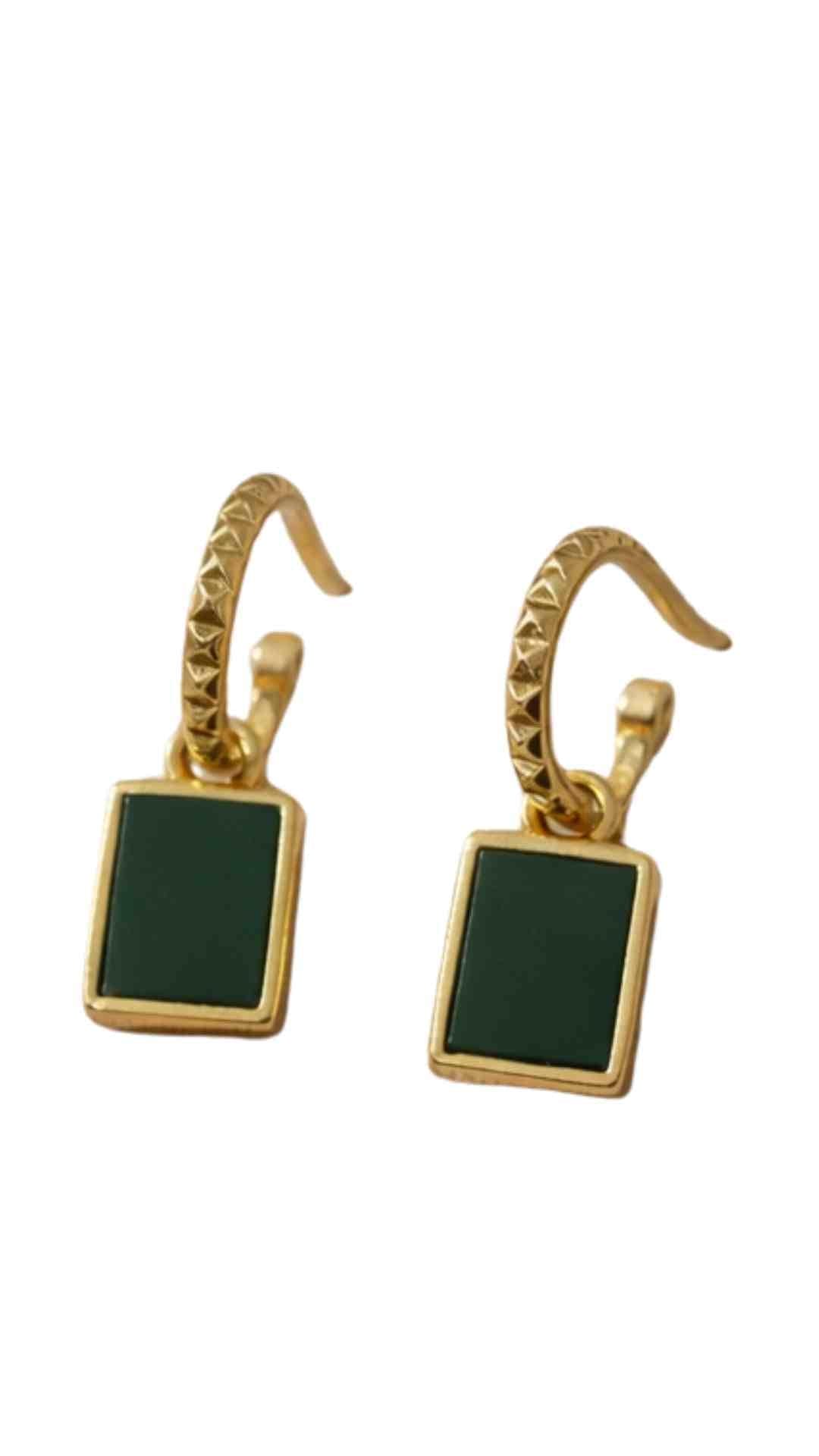 Kiaria Green Aventurine Earrings