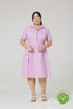 Harlow Lilac Broderie Anglaise Dress - Timeless London