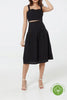 Jane Organic Broderie Anglais Black Co-ordinate - Timeless London