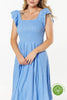 Raphaella Blue Dress Xs / Green Dresses