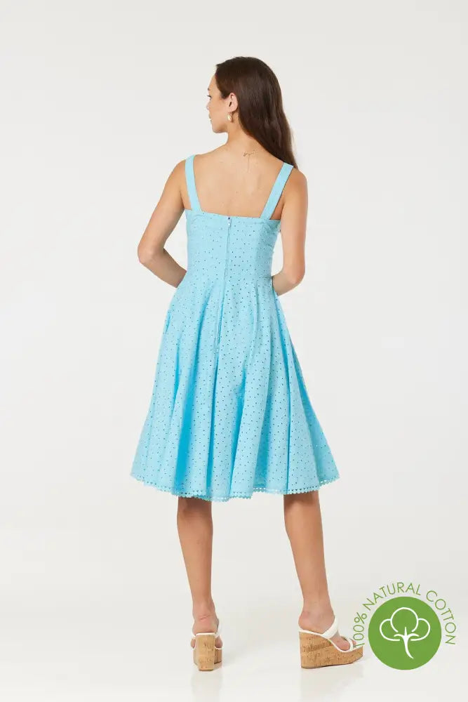 Valerie Sky Blue Dress Dresses