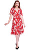 Molly Floral Tea Dress - Timeless London
