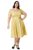 Seema Floral Swing Dress - Timeless London