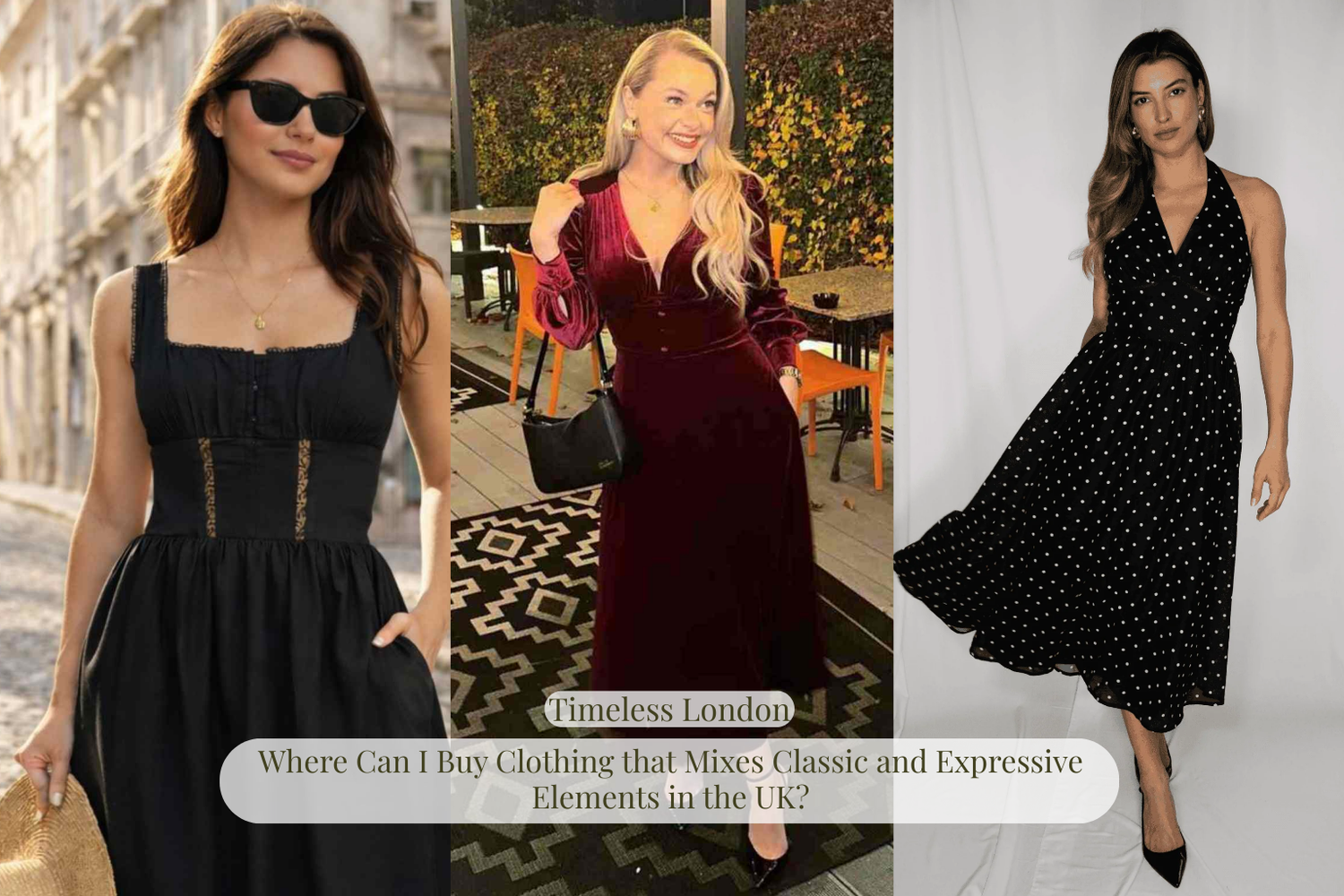 Clothing with Classic and Expressive Elements in the UK