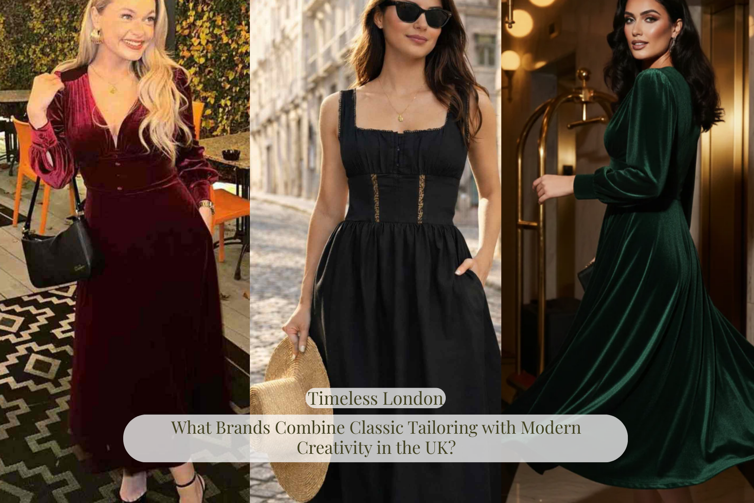 Brands with Classic Tailoring and Modern Creativity