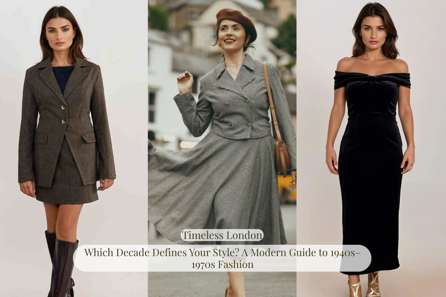 Modern Guide to 1940s–1970s Fashion.