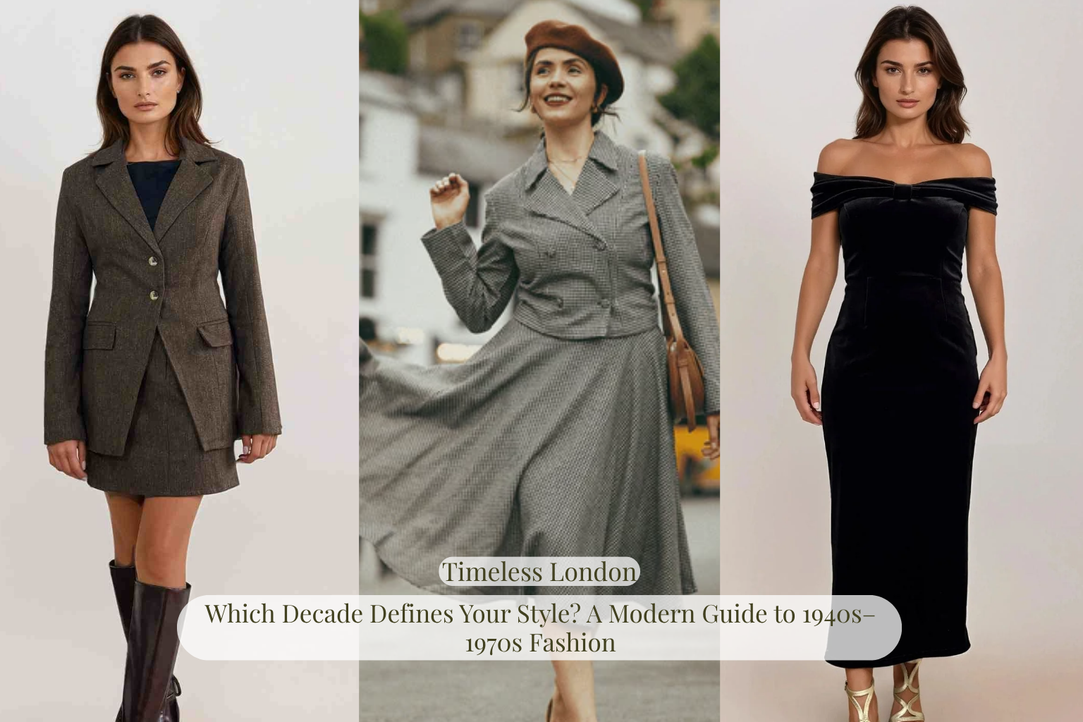 Modern Guide to 1940s–1970s Fashion.