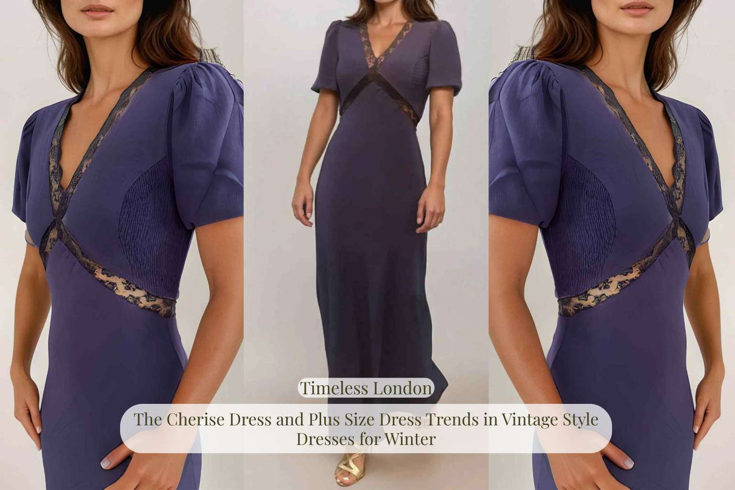 The Cherise Dress and Plus Size Dress Trends in Vintage Style Dresses for Winter