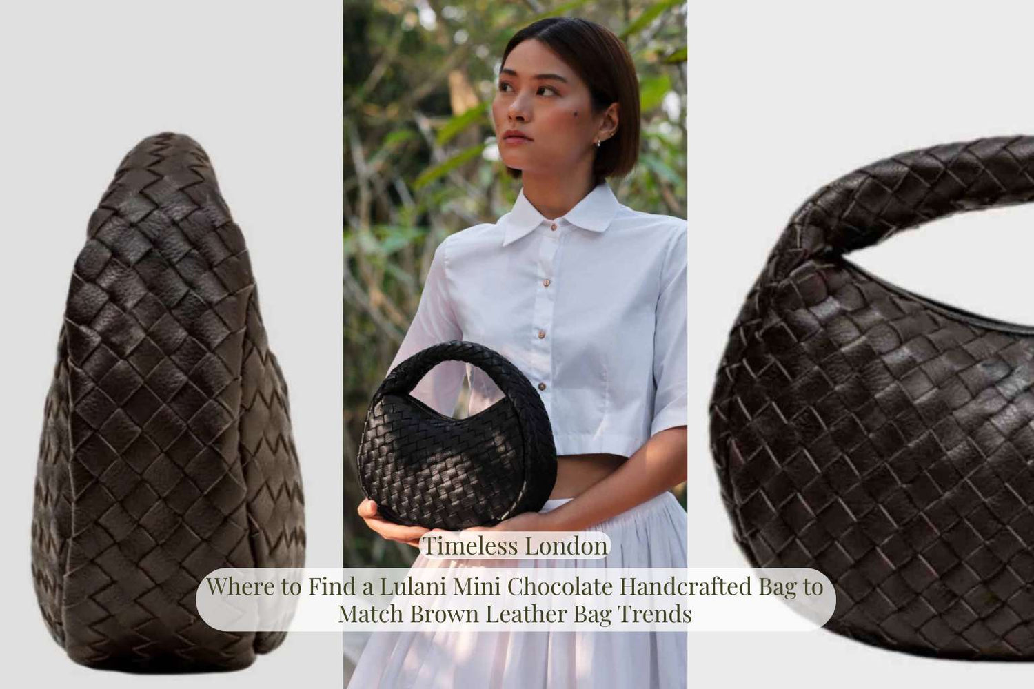 Lulani Mini Chocolate Handcrafted Bag