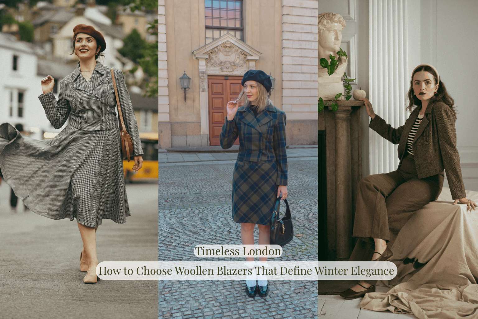 How to Choose Woollen Blazers That Define Winter Elegance