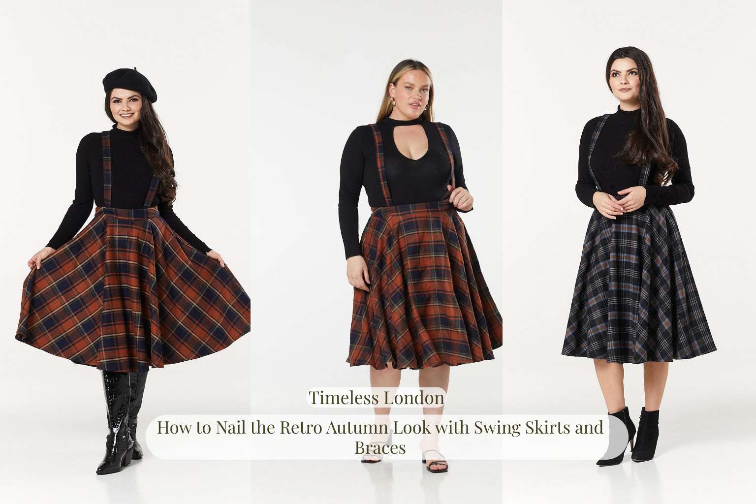 How to Nail the Retro Autumn Look with Swing Skirts and Braces