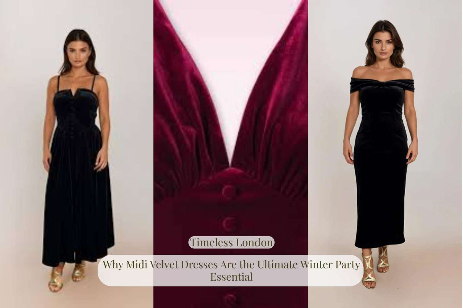 Why Midi Velvet Dresses Are the Ultimate Winter Party Essential