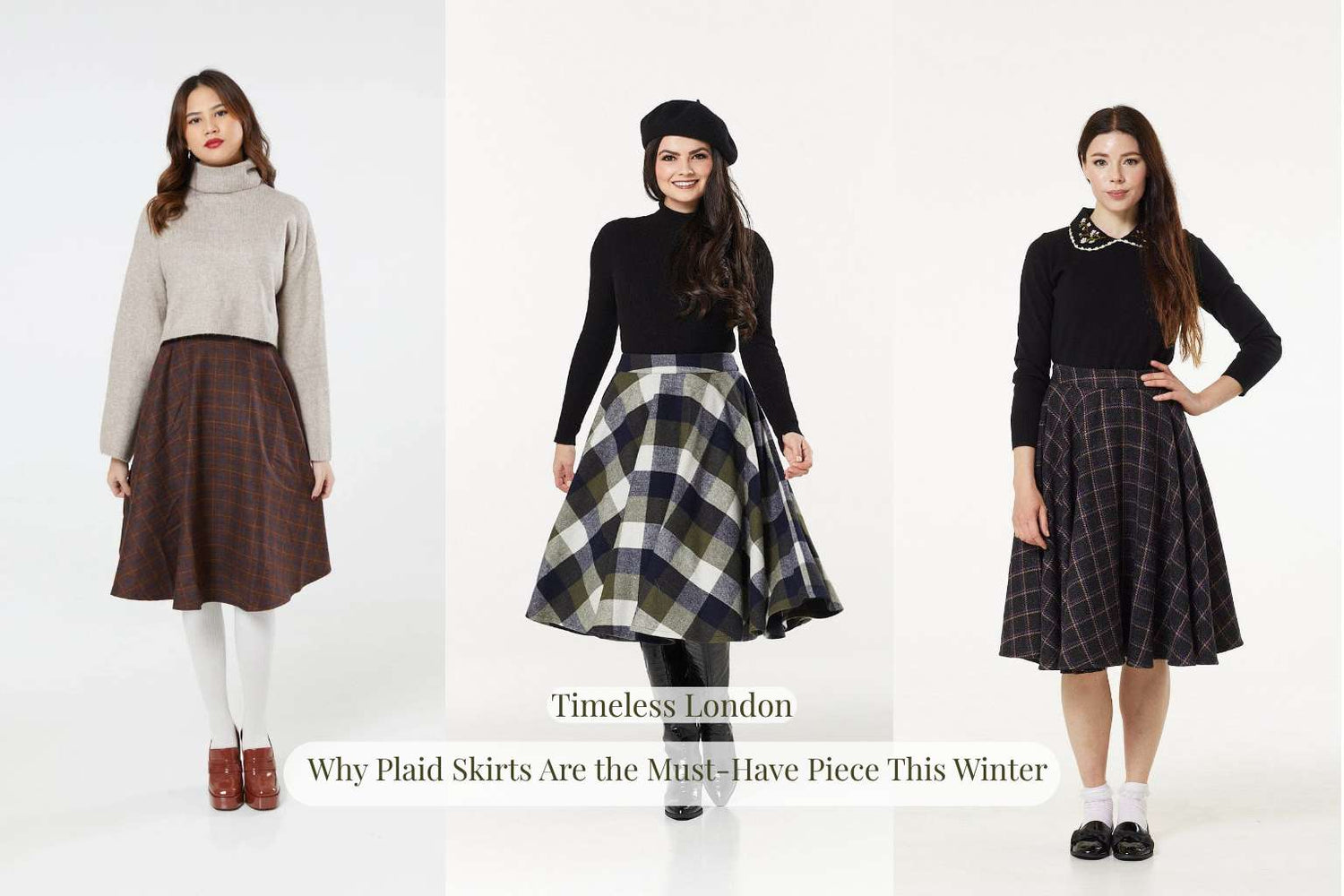 Why Plaid Skirts Are the Must-Have Piece This Winter