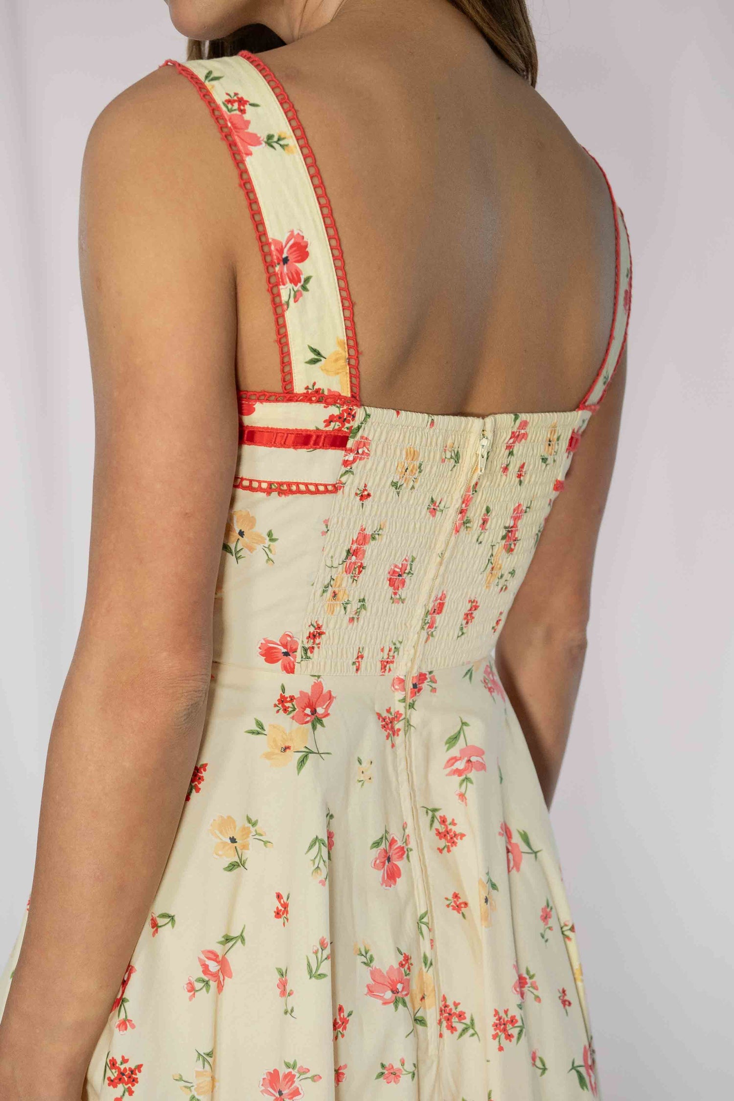 Ivy Yellow Fl Dress