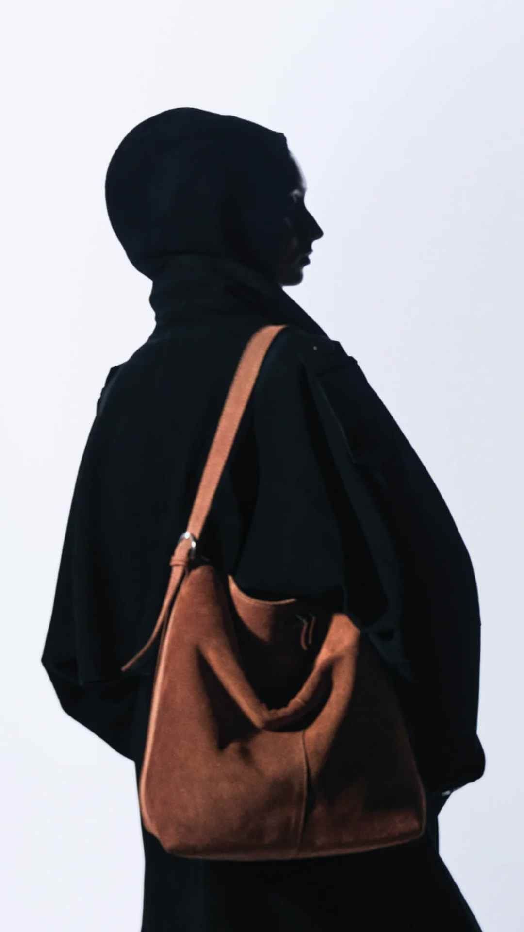 Esme Suede Rust Handbag