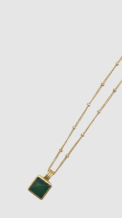 Kiaria Green Aventurine Necklace