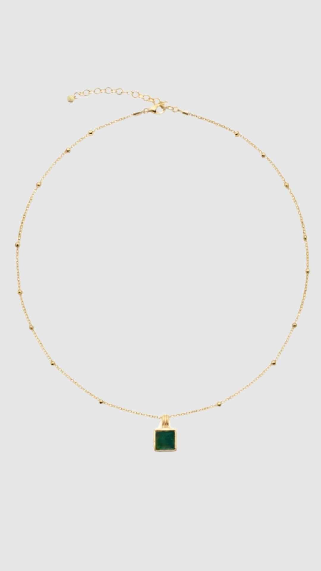 Kiaria Green Aventurine Necklace