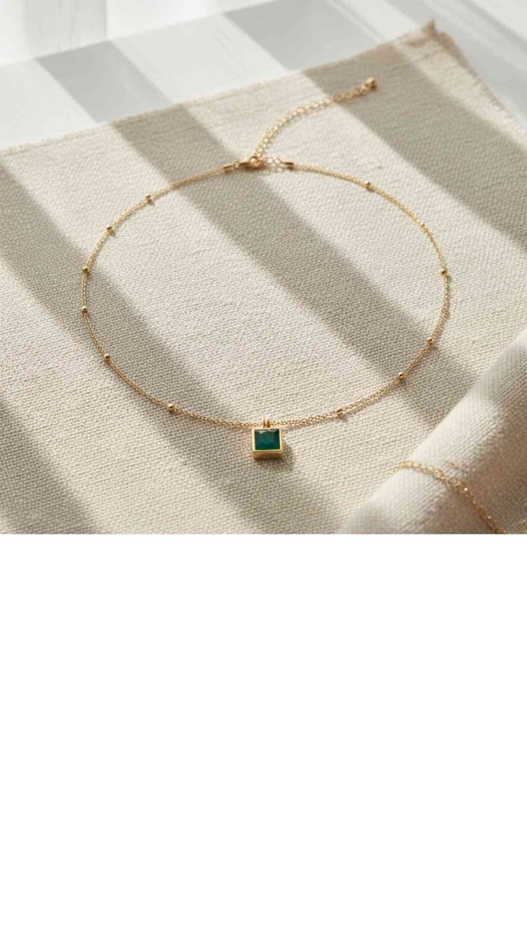 Kiaria Green Aventurine Necklace