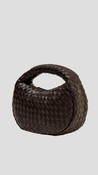 Lulani Mini Chocolate Handcrafted Black Bag