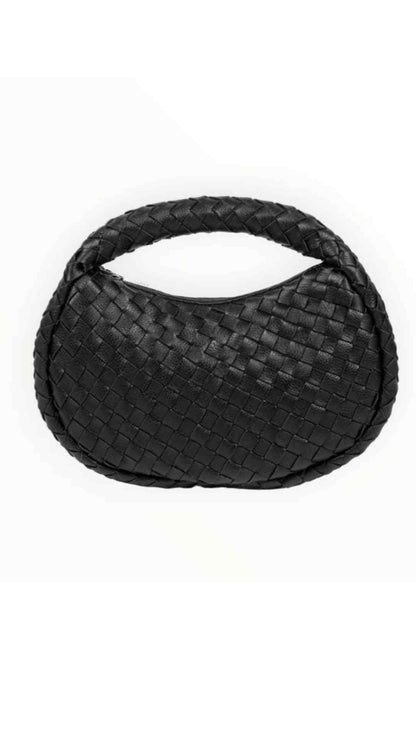 Lulani Mini Black Handcrafted Black Bag