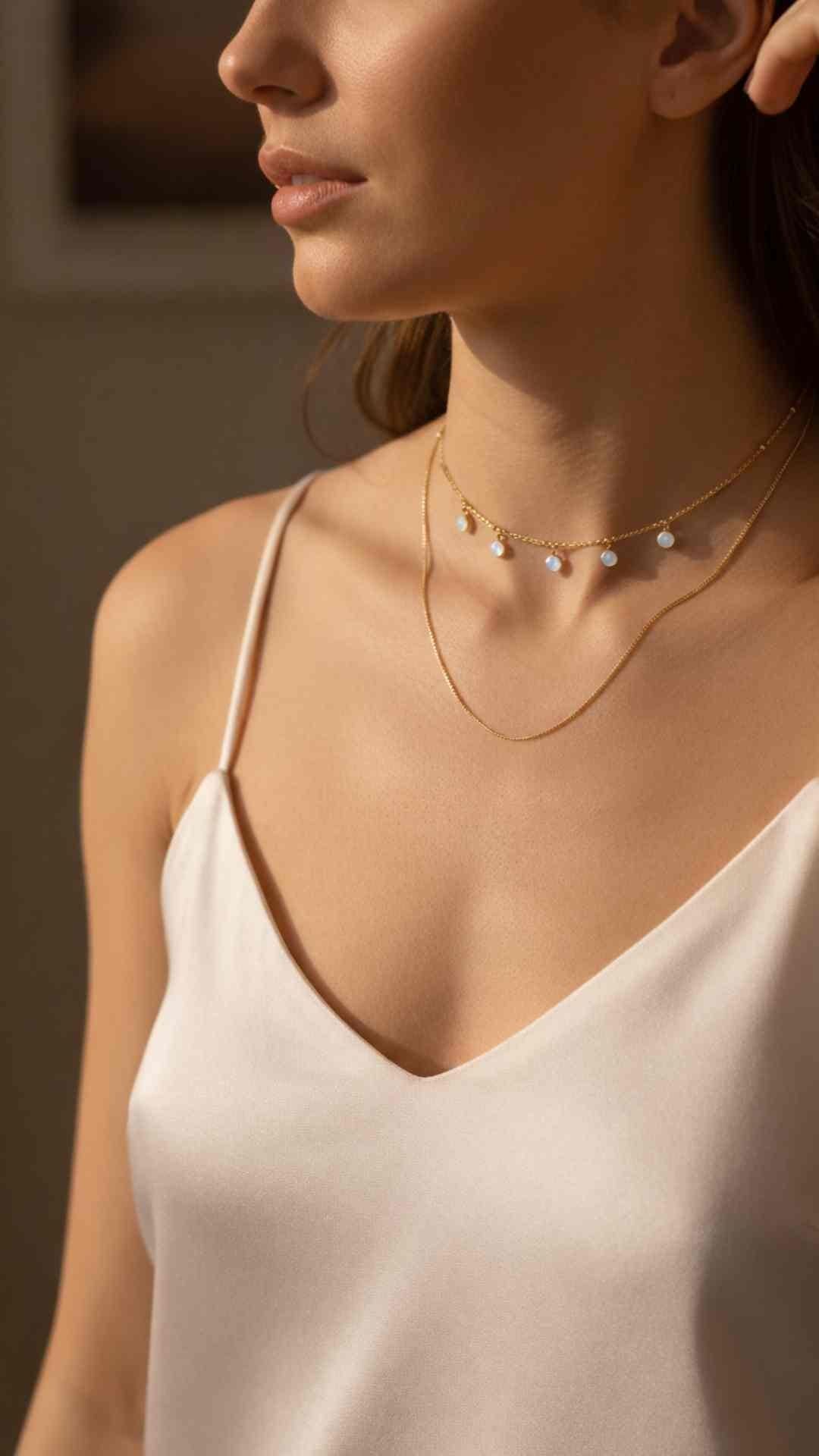 Phoebe Moonstone Necklace