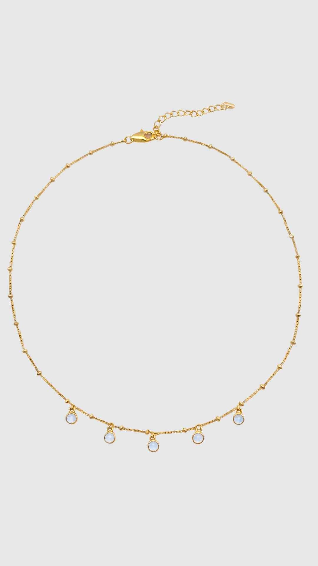 Phoebe Moonstone Necklace