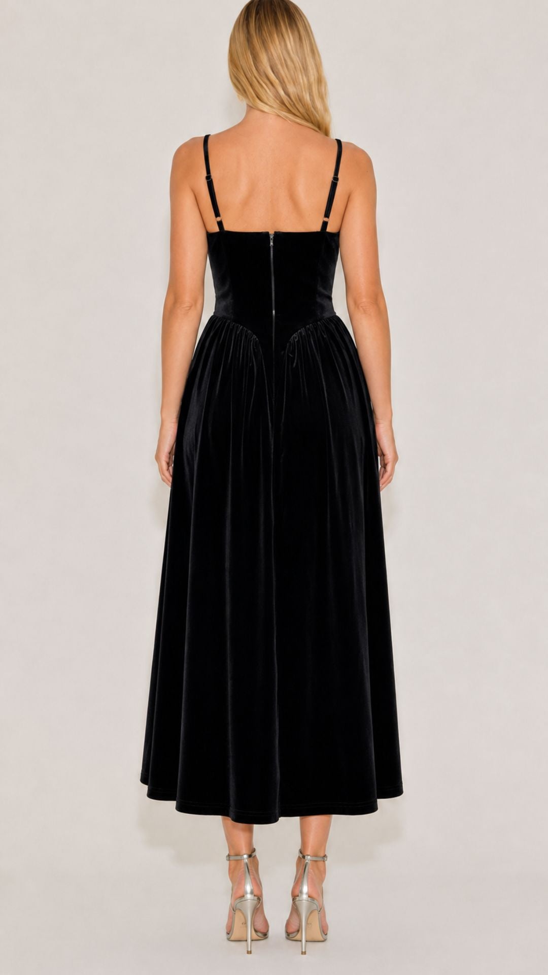 Ziah Midi Velvet Dress