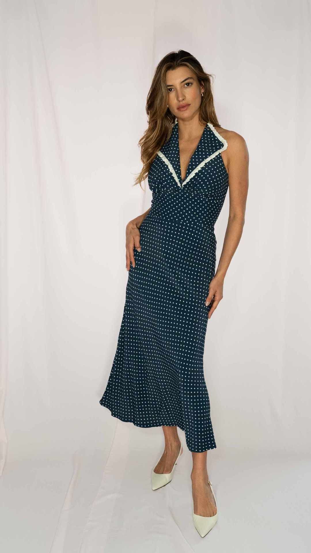Leonie Polka Dot Dress
