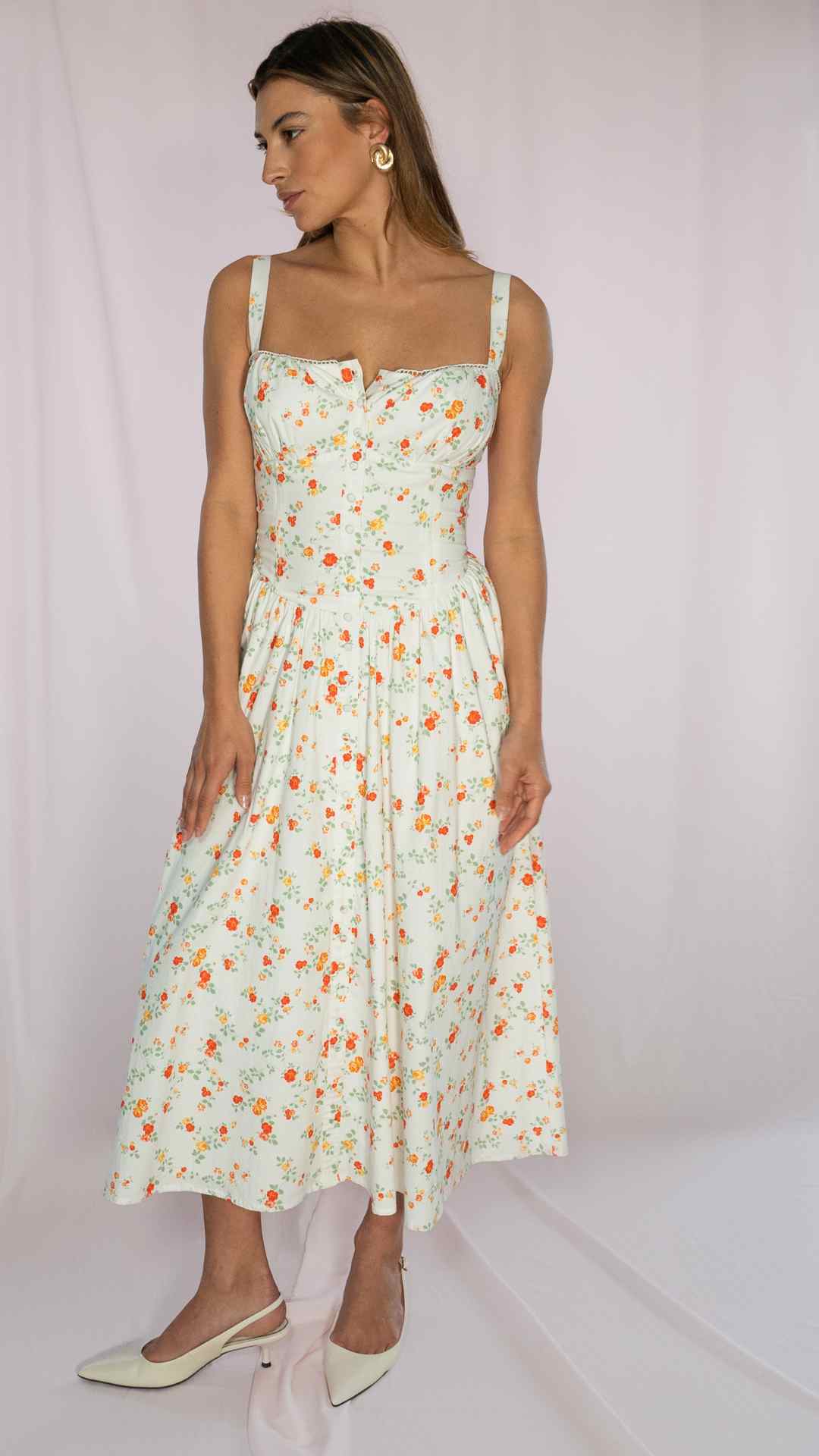 Bedrucktes Kleid „Clemence“