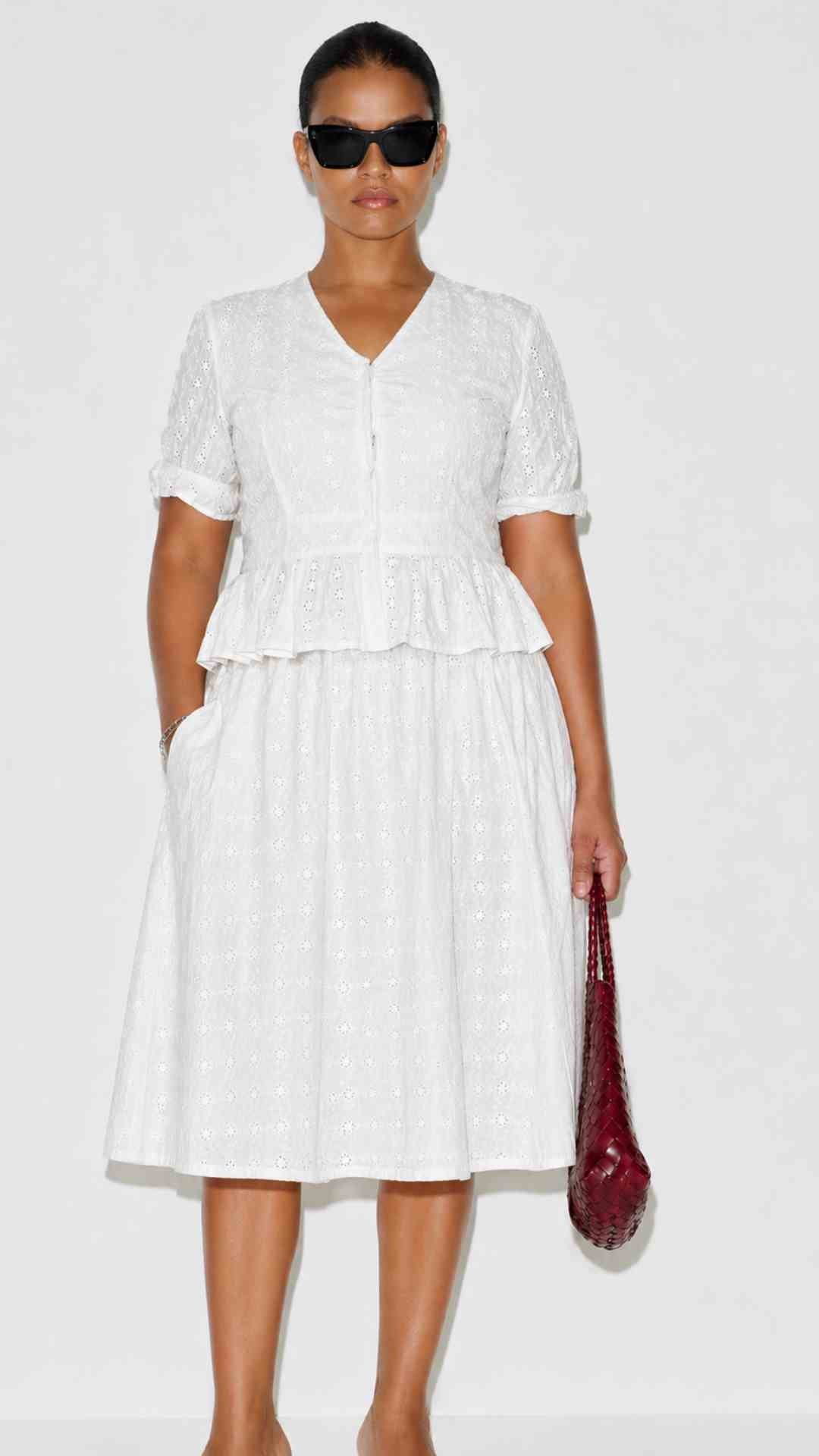 Angelina White Skirt
