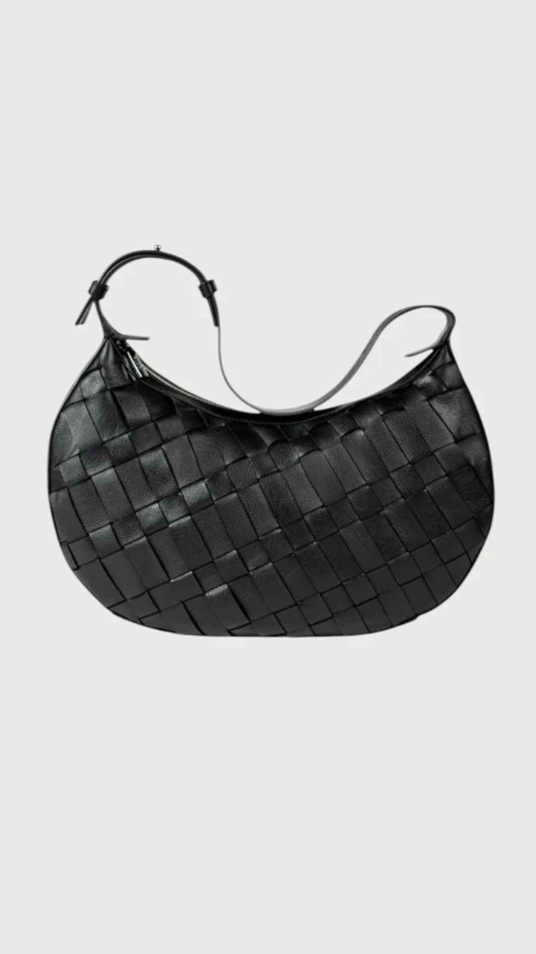 Sienna Black Handcrafted Leather Handbag