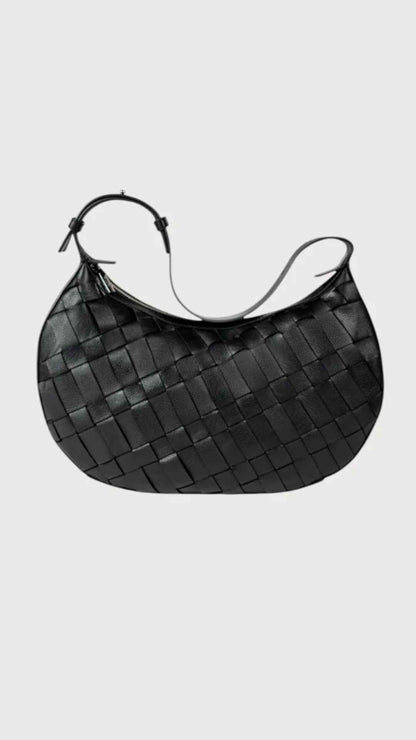 Sienna Black Handcrafted Leather Handbag